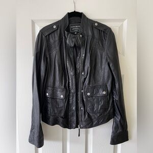 Lucky brand lamb leather jacket